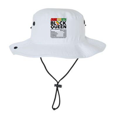 Juneteenth Black Queen Nutritional Facts Legacy Cool Fit Booney Bucket Hat