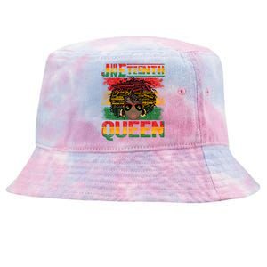 Juneteenth Black Queen Melanin Blm Black History Month Great Gift Tie-Dyed Bucket Hat