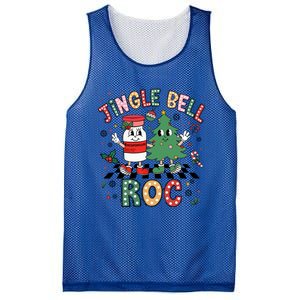 Jingle Bell Rock Christmas Nurse Crna Icu Micu Cvicu Rn Xmas Cool Gift Mesh Reversible Basketball Jersey Tank