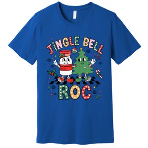 Jingle Bell Rock Christmas Nurse Crna Icu Micu Cvicu Rn Xmas Cool Gift Premium T-Shirt