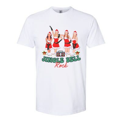 Jingle Bell Rock Girls Christmas Softstyle CVC T-Shirt