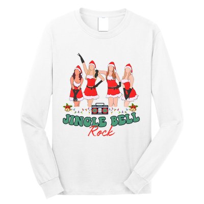 Jingle Bell Rock Girls Christmas Long Sleeve Shirt