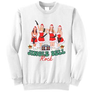 Jingle Bell Rock Girls Christmas Sweatshirt