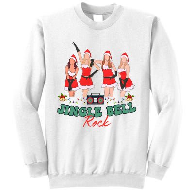 Jingle Bell Rock Girls Christmas Sweatshirt