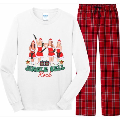 Jingle Bell Rock Girls Christmas Long Sleeve Pajama Set