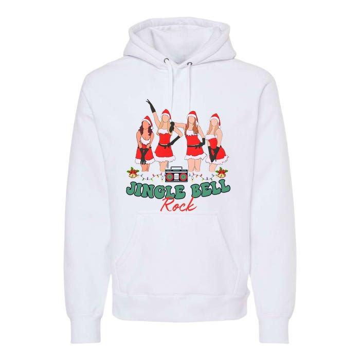 Jingle Bell Rock Girls Christmas Premium Hoodie