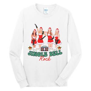 Jingle Bell Rock Girls Christmas Tall Long Sleeve T-Shirt