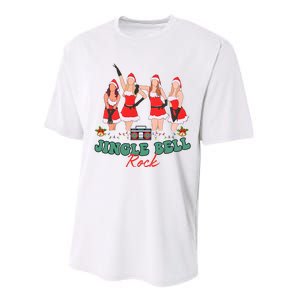 Jingle Bell Rock Girls Christmas Performance Sprint T-Shirt