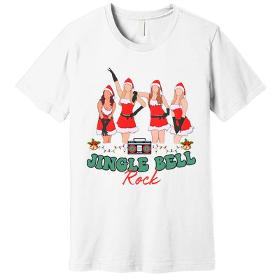 Jingle Bell Rock Girls Christmas Premium T-Shirt