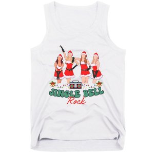 Jingle Bell Rock Girls Christmas Tank Top