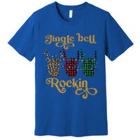 Jingle Bell Rockin Merry Christmas Santa Rock Fan Funny Gift Xmas Gift Premium T-Shirt