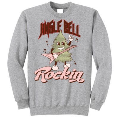 Jingle Bell Rockin Guitar Tree Tall Sweatshirt