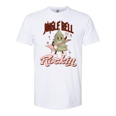 Jingle Bell Rockin Guitar Tree Softstyle CVC T-Shirt