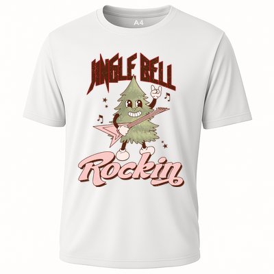 Jingle Bell Rockin Guitar Tree Performance Shirt
