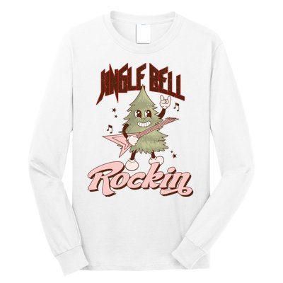 Jingle Bell Rockin Guitar Tree Long Sleeve Shirt