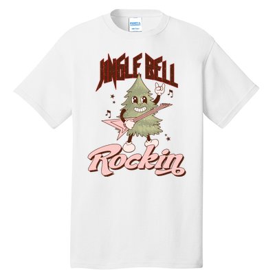 Jingle Bell Rockin Guitar Tree Tall T-Shirt