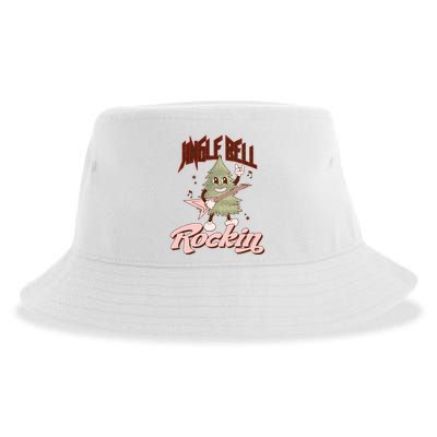 Jingle Bell Rockin Guitar Tree Sustainable Bucket Hat