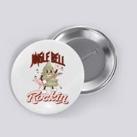Jingle Bell Rockin Guitar Tree Button