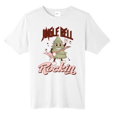 Jingle Bell Rockin Guitar Tree Tall Fusion ChromaSoft Performance T-Shirt