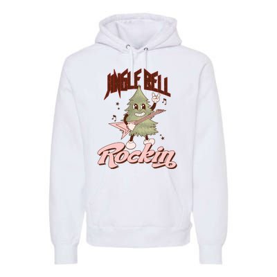 Jingle Bell Rockin Guitar Tree Premium Hoodie