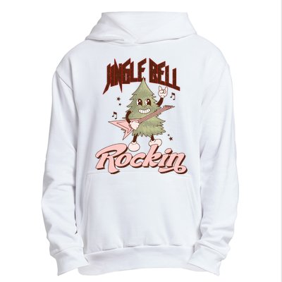 Jingle Bell Rockin Guitar Tree Urban Pullover Hoodie