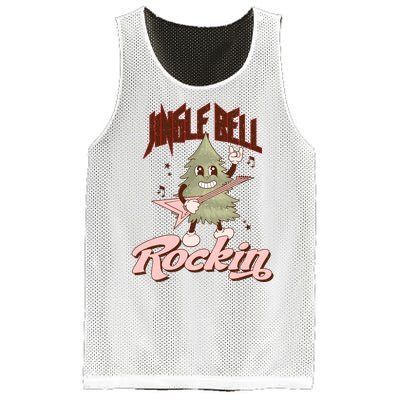 Jingle Bell Rockin Guitar Tree Mesh Reversible Basketball Jersey Tank