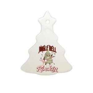 Jingle Bell Rockin Guitar Tree Ceramic Tree Ornament