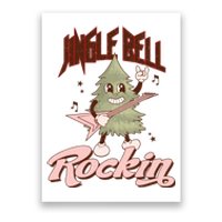 Jingle Bell Rockin Guitar Tree Poster