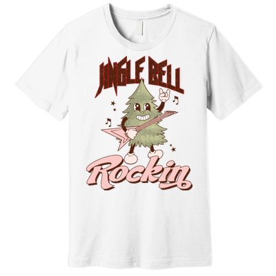 Jingle Bell Rockin Guitar Tree Premium T-Shirt