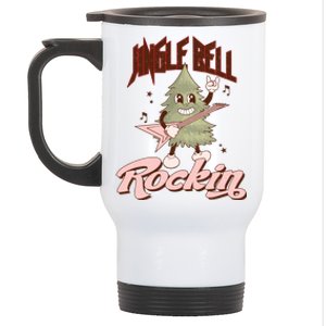 Jingle Bell Rockin Guitar Tree Stainless Steel Travel Mug