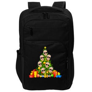 Joe Biden Rockin Around The Christmas Tree Impact Tech Backpack