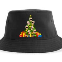 Joe Biden Rockin Around The Christmas Tree Sustainable Bucket Hat