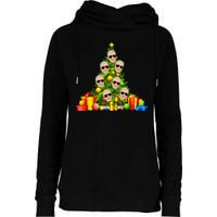 Joe Biden Rockin Around The Christmas Tree Womens Funnel Neck Pullover Hood