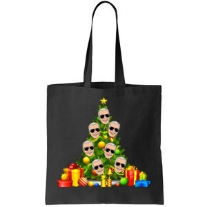 Joe Biden Rockin Around The Christmas Tree Tote Bag