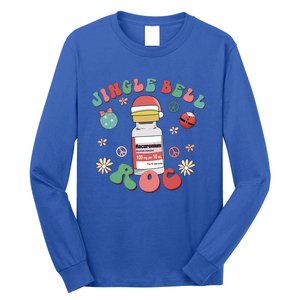 Jingle Bell Roc Crna Icu Nurse Christmas Micu Cvicu Picu Gift Long Sleeve Shirt