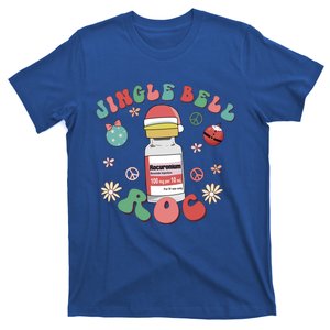 Jingle Bell Roc Crna Icu Nurse Christmas Micu Cvicu Picu Gift T-Shirt