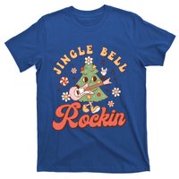 Jingle Bell Rockin Christmas Retro Holiday Tree Groovy Fun Meaningful Gift T-Shirt