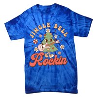 Jingle Bell Rockin Christmas Retro Holiday Tree Groovy Fun Meaningful Gift Tie-Dye T-Shirt