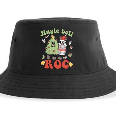 Jingle Bell Roc Icu Nurse Christmas Intensive Care Unit Gift Sustainable Bucket Hat