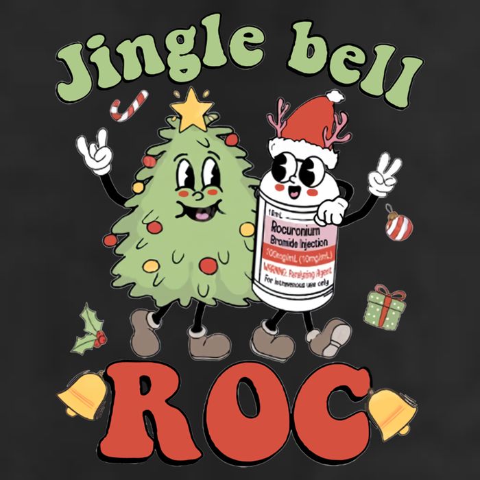 Jingle Bell Roc Icu Nurse Christmas Intensive Care Unit Gift Hat