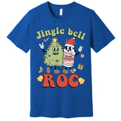 Jingle Bell Roc Icu Nurse Christmas Intensive Care Unit Gift Premium T-Shirt
