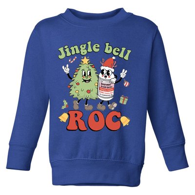 Jingle Bell Roc Icu Nurse Christmas Intensive Care Unit Gift Toddler Sweatshirt