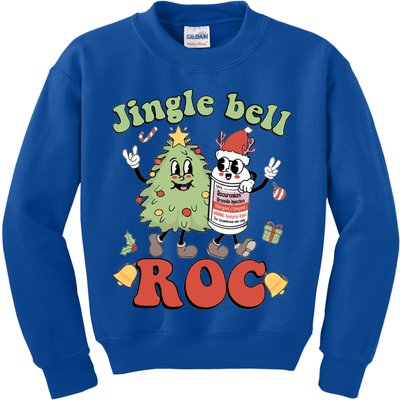 Jingle Bell Roc Icu Nurse Christmas Intensive Care Unit Gift Kids Sweatshirt