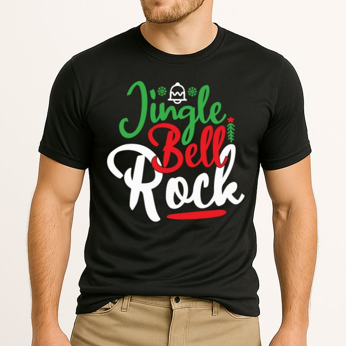 Jingle Bell Rock Christmas Cooling Performance Crew T-Shirt