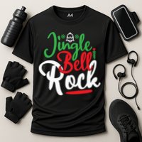 Jingle Bell Rock Christmas Cooling Performance Crew T-Shirt