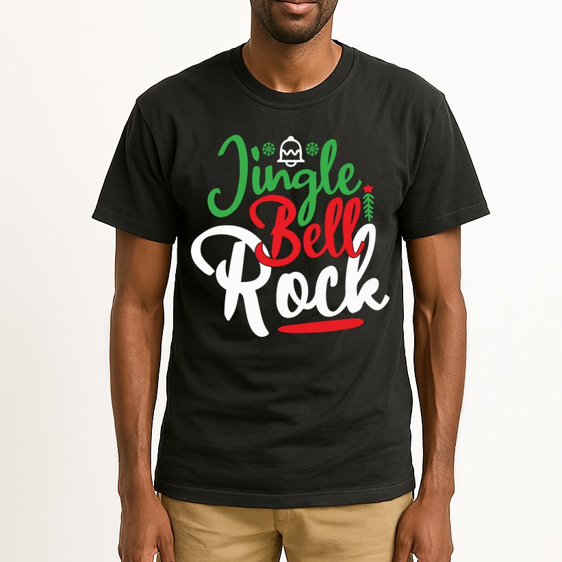 Jingle Bell Rock Christmas Tall T-Shirt