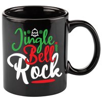 Jingle Bell Rock Christmas 11oz C Handle Ceramic Mug