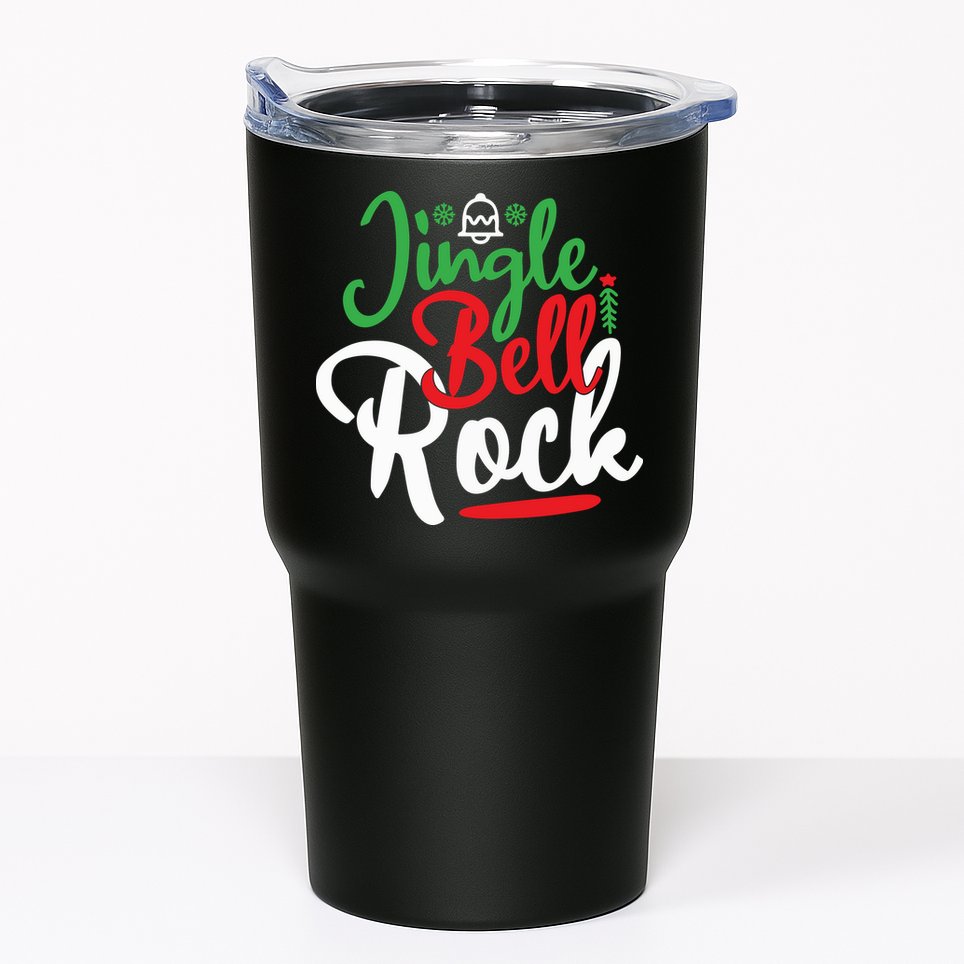 Jingle Bell Rock Christmas Tumbler