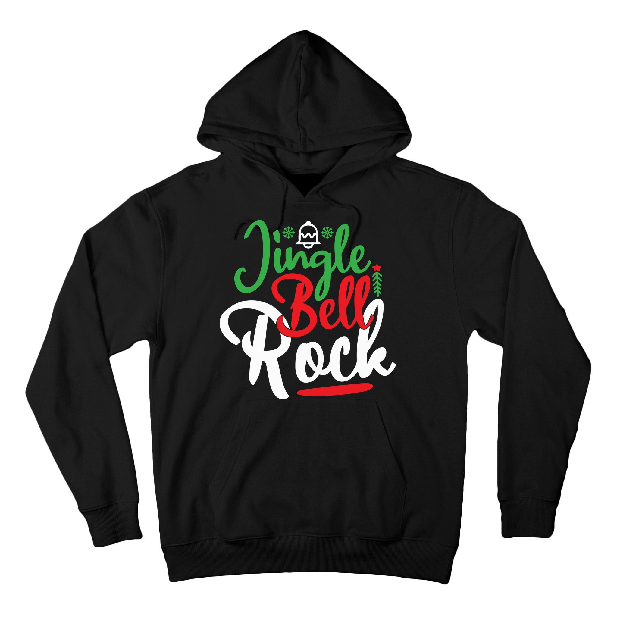 Jingle Bell Rock Christmas Tall Hoodie