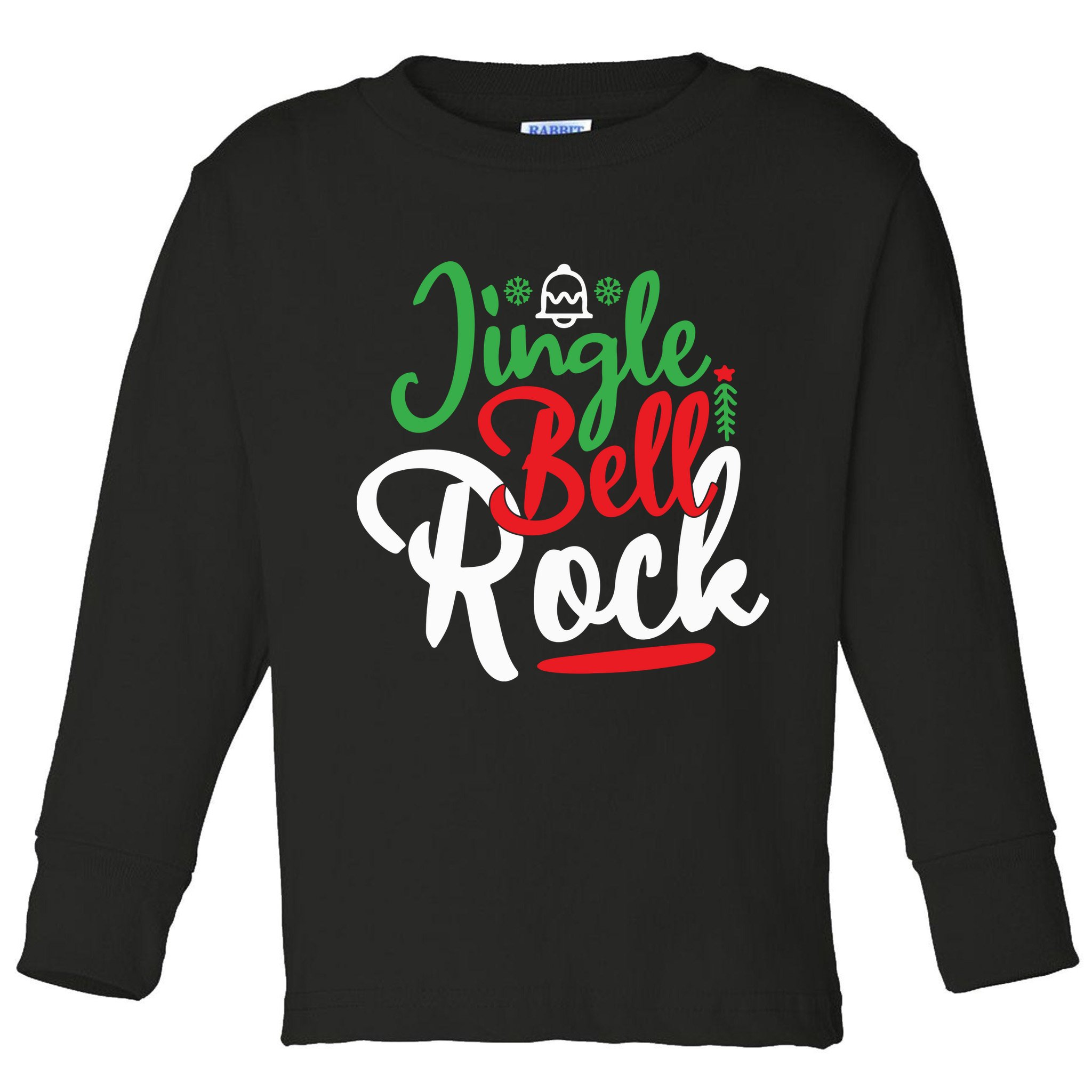 Jingle Bell Rock Christmas Toddler Long Sleeve Shirt